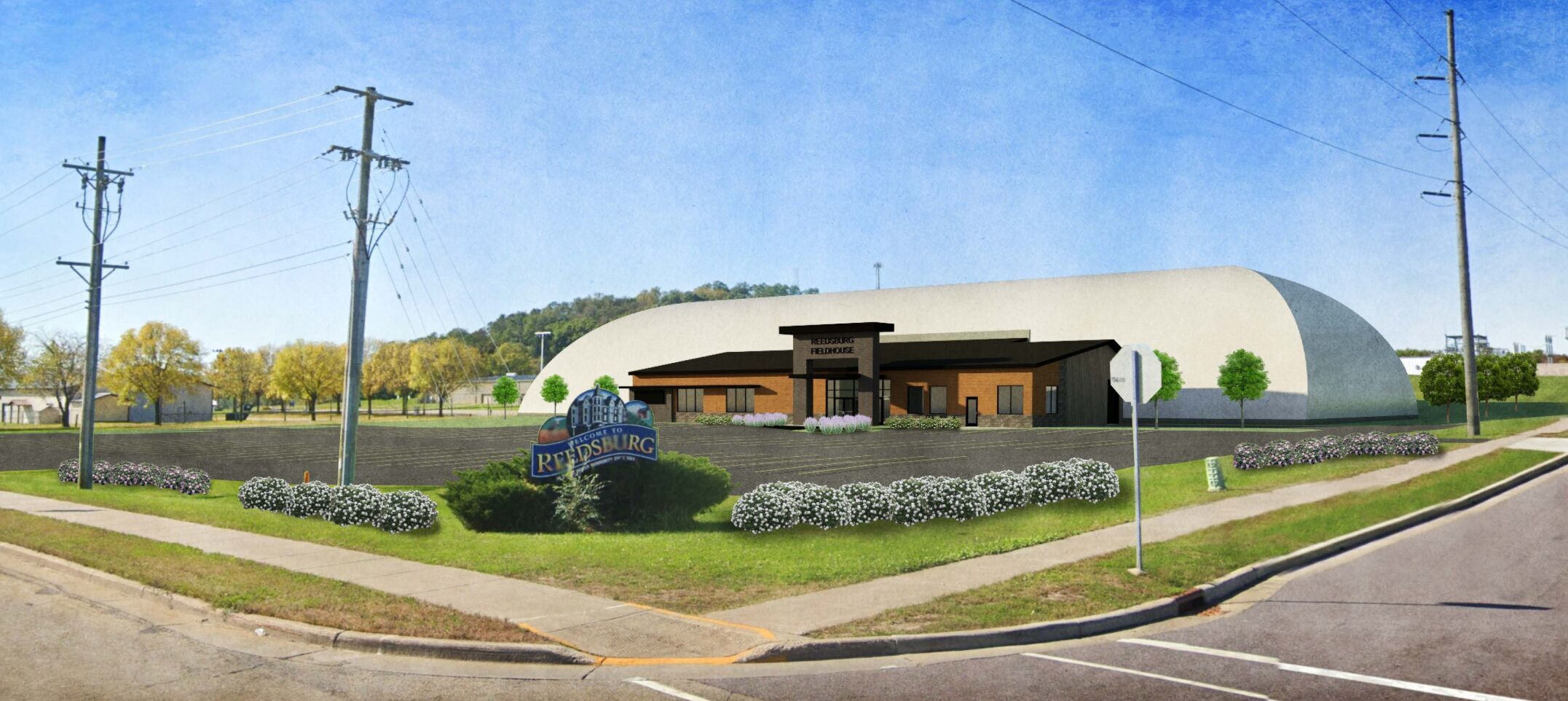 Reedsburg Fieldhouse Rendering